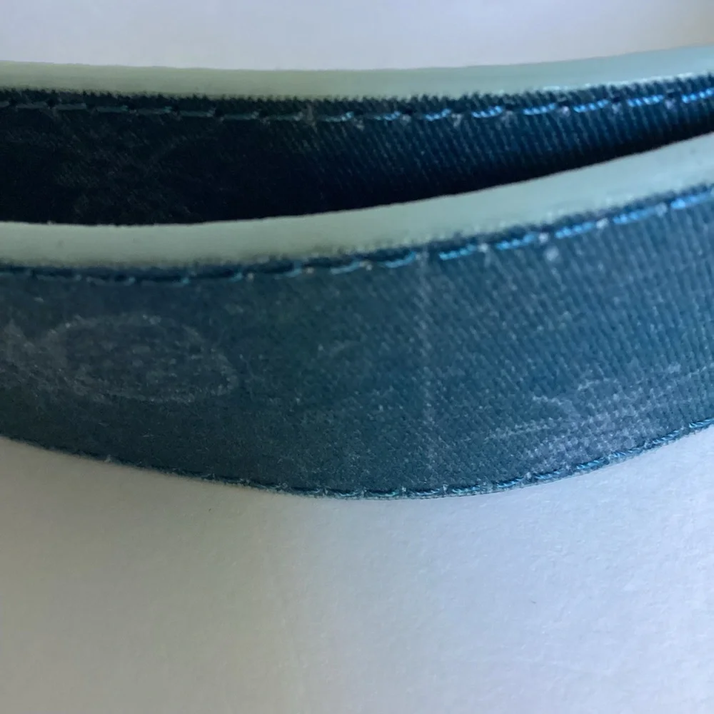 Travis Mathew Cuater Golf Belt Speck Stretch Pineapple Blue Size M/L